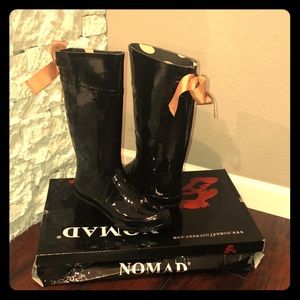 Black Brand New Never Worn Rain Boots